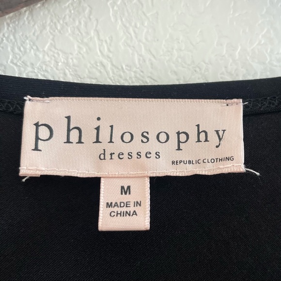 Philosophy Black Dress - Picture 4 of 7